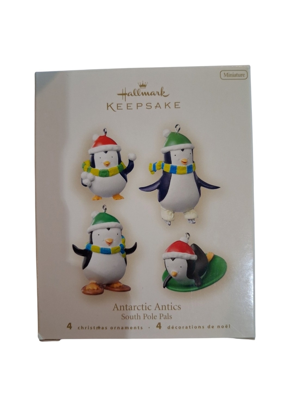 Antarctic Antics South Pole Pals Holiday Ornament Set